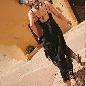 H&M Black Lace cut out dress